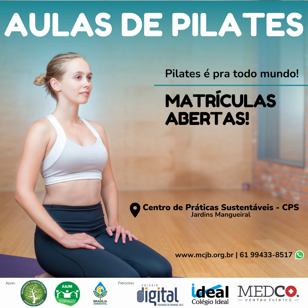 Primeira Mensalidade e Matrícula – Aulas de Pilates 